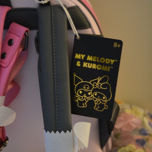 Loungefly Sanrio My Melody & Kuromi Cake Mini Backpack NWT main image 5